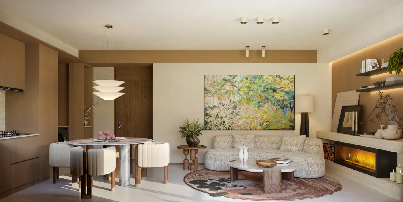 1 Bedroom apartment interior