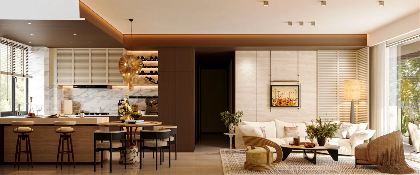 3 Bedroom apartment interior
