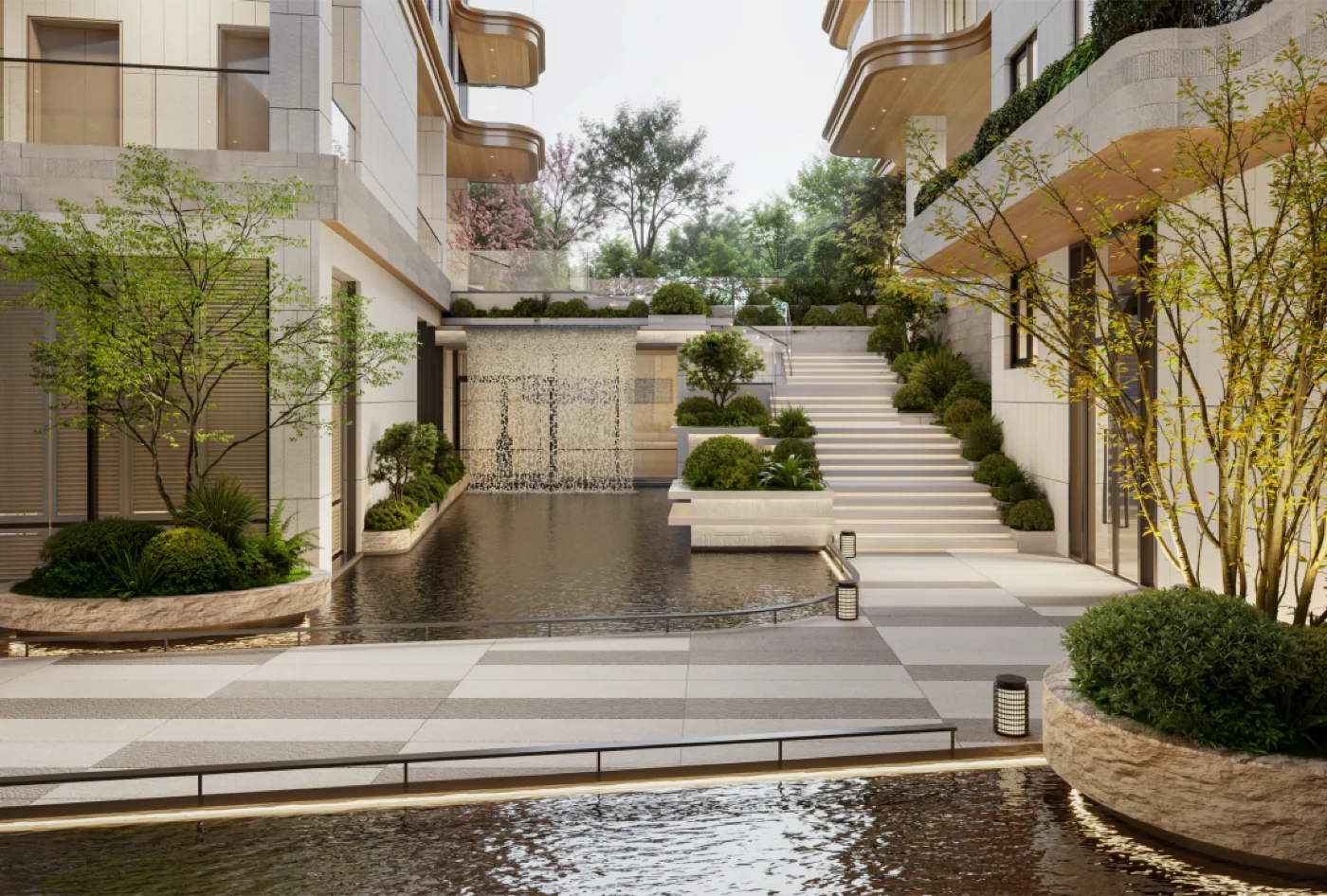 Central Courtyard Garden